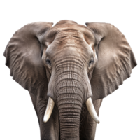 Elefant Gesicht Schuss, ai generativ png