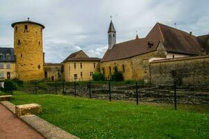 abbey,charlieu in ,loire,france photo