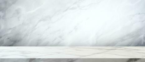 Marble tabletop background for kitchen product display background, empty desk shelf counter top backdrop,AI Generated photo