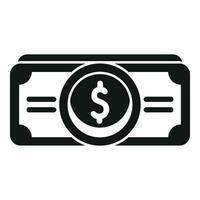 Cash money coin icon simple vector. Payment currency vector