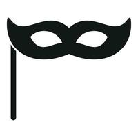 Anonymous eyes mask icon simple vector. Avatar face vector