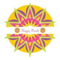 Diwali rangoli design photo