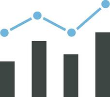 Bar Chart icon vector image. Suitable for mobile apps, web apps and print media.