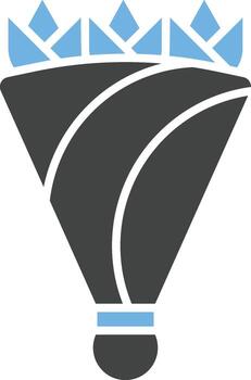 Bouquet icon vector image. Suitable for mobile apps, web apps and print media.