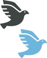 Birds icon vector image. Suitable for mobile apps, web apps and print media.