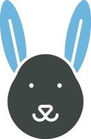 Bunny icon vector image. Suitable for mobile apps, web apps and print media.