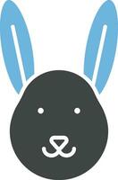 Bunny icon vector image. Suitable for mobile apps, web apps and print media.