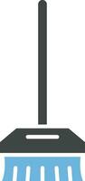 Broom icon vector image. Suitable for mobile apps, web apps and print media.