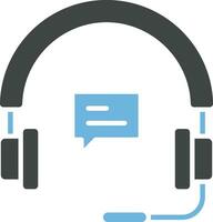 Call Center icon vector image. Suitable for mobile apps, web apps and print media.