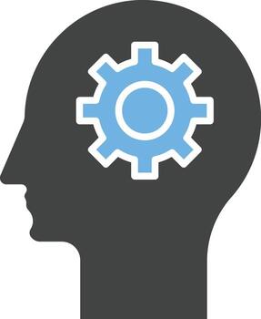 Cognitive icon vector image. Suitable for mobile apps, web apps and print media.