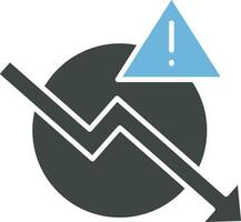 Crisis icon vector image. Suitable for mobile apps, web apps and print media.