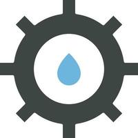Fluid Mechanics icon vector image. Suitable for mobile apps, web apps and print media.