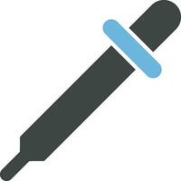 Eyedropper icon vector image. Suitable for mobile apps, web apps and print media.