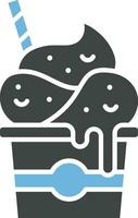 Ice Cream icon vector image. Suitable for mobile apps, web apps and print media.