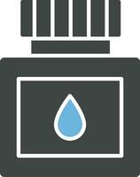 Ink Bottle icon vector image. Suitable for mobile apps, web apps and print media.
