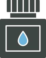 Ink Bottle icon vector image. Suitable for mobile apps, web apps and print media.