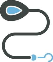 Leash icon vector image. Suitable for mobile apps, web apps and print media.