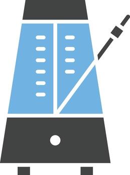 Metronome icon vector image. Suitable for mobile apps, web apps and print media.