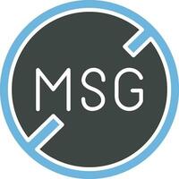 Msg icon vector image. Suitable for mobile apps, web apps and print media.