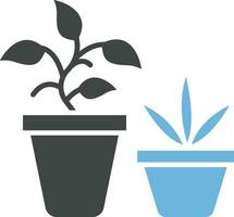 Plants icon vector image. Suitable for mobile apps, web apps and print media.