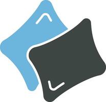 Pillow icon vector image. Suitable for mobile apps, web apps and print media.