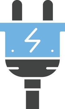 Plug icon vector image. Suitable for mobile apps, web apps and print media.
