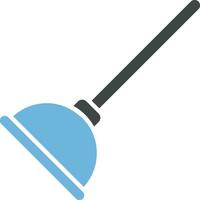 Plunger icon vector image. Suitable for mobile apps, web apps and print media.