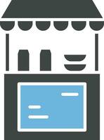 Stall icon vector image. Suitable for mobile apps, web apps and print media.