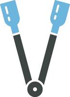 Tongs icon vector image. Suitable for mobile apps, web apps and print media.