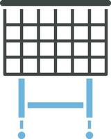 Trolley icon vector image. Suitable for mobile apps, web apps and print media.