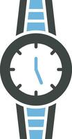 Watch icon vector image. Suitable for mobile apps, web apps and print media.