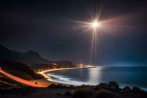 el estrella de Belén por persona. generado por ai foto