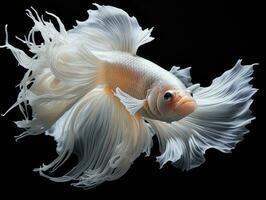 Siamese fighting fish Generative AI photo