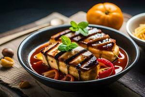 the best tofu recipes for the whole family. AI-Generated photo