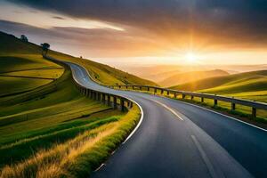 the road to success is paved with good intentions. AI-Generated photo
