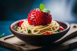 el mejor comidas a comer para un sano corazón. generado por ai foto