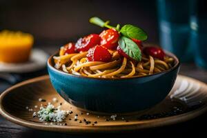 the best pasta recipes for a healthy diet. AI-Generated photo