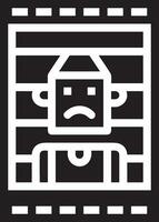 Camera photography icon symbol vector image. Illustration of multimedia photographic lens graphic design image
