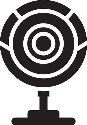 Camera photography icon symbol vector image. Illustration of multimedia photographic lens graphic design image