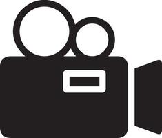 Camera photography icon symbol vector image. Illustration of multimedia photographic lens graphic design image