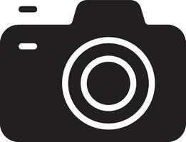 Camera photography icon symbol vector image. Illustration of multimedia photographic lens graphic design image