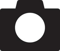 Camera photography icon symbol vector image. Illustration of multimedia photographic lens graphic design image