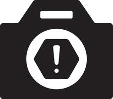 Camera photography icon symbol vector image. Illustration of multimedia photographic lens graphic design image