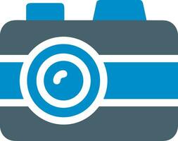 Camera photography icon symbol vector image. Illustration of multimedia photographic lens graphic design image