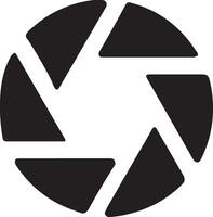 Camera photography icon symbol vector image. Illustration of multimedia photographic lens graphic design image