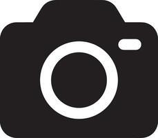 Camera photography icon symbol vector image. Illustration of multimedia photographic lens graphic design image