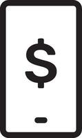 Money exchange payment icon symbol vector image. Illustration of the dollar currency coin graphic design image