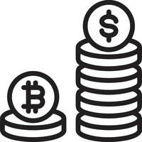 Money exchange payment icon symbol vector image. Illustration of the dollar currency coin graphic design image