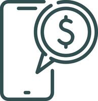 Money exchange payment icon symbol vector image. Illustration of the dollar currency coin graphic design image