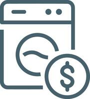 Money exchange payment icon symbol vector image. Illustration of the dollar currency coin graphic design image